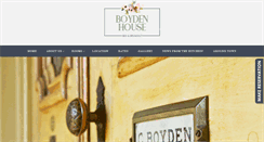 Desktop Screenshot of boydenhouse.com